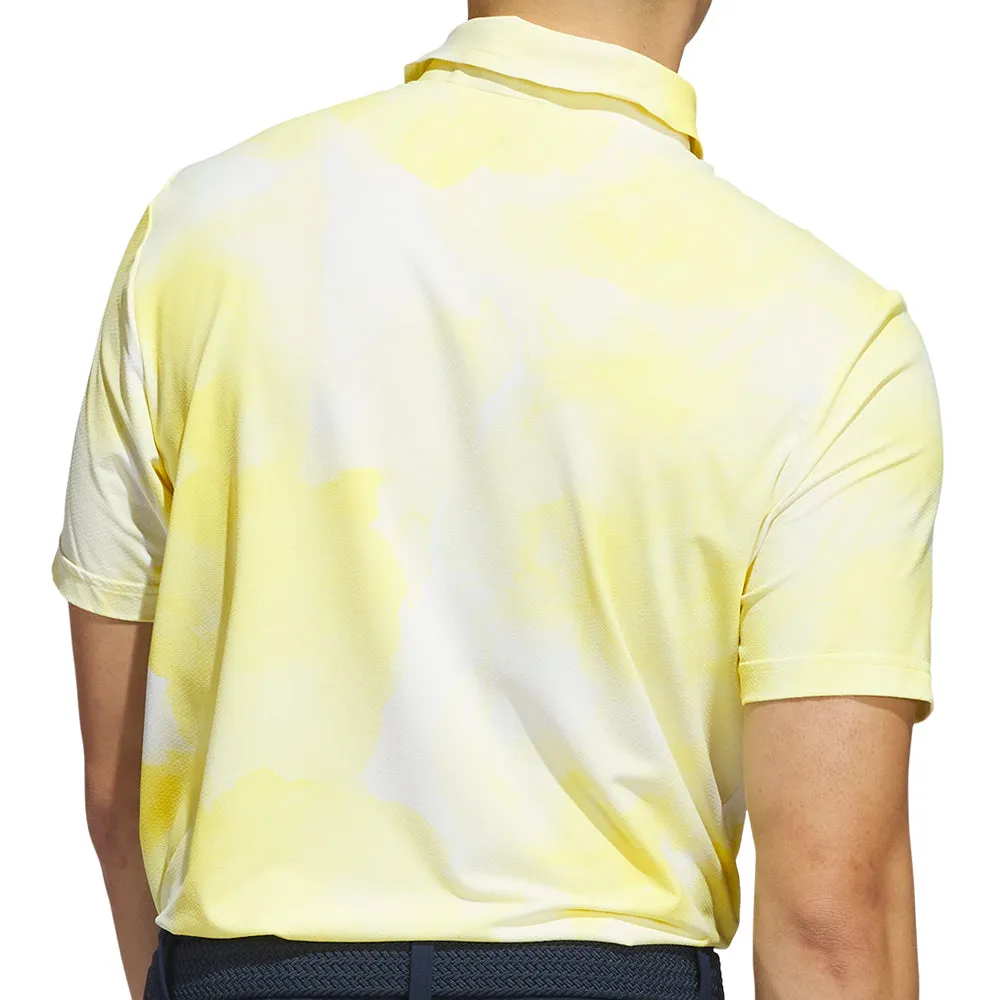 Adidas Ultimate365 Tour Adicool Lc Polo Shirt - Pure Sulfur/White Affordable Dare to Lead