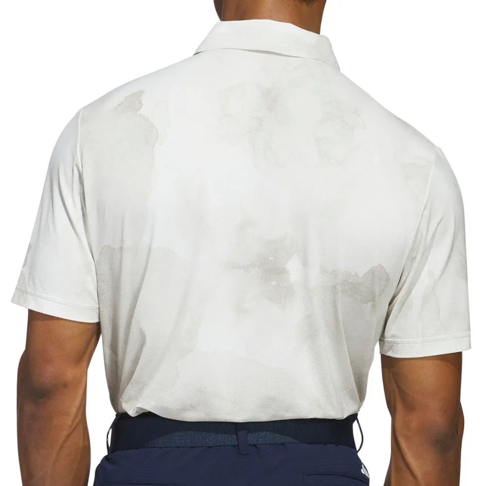 Adidas Ultimate365 Tour Adicool Lc Polo Shirt - Putty Beige/White Biggest Sale of the Year Limited Time Offer