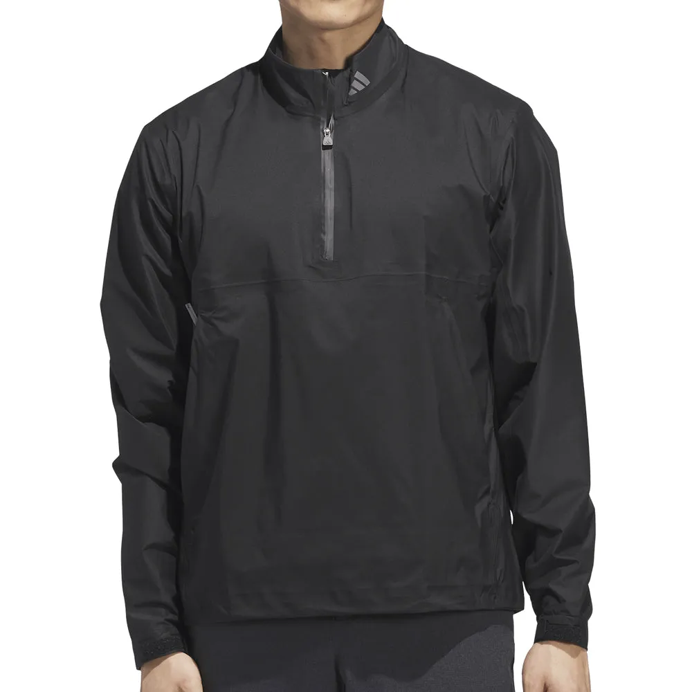 Spring Sale Adidas Ultimate365 Tour Climaproof  Half-Zip Waterproof Jacket - Black