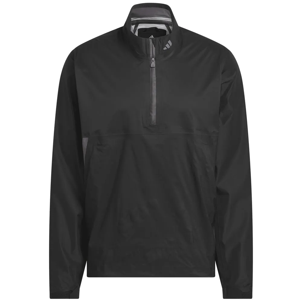 Black Friday Sale Performance Unleashed Adidas Ultimate365 Tour Climaproof  Half-Zip Waterproof Jacket - Black