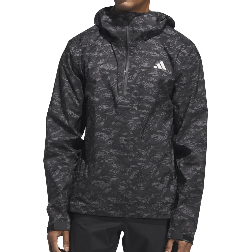 Adidas Ultimate365 Tour Climaproof  Parka Waterproof Jacket - Black Make a Statement Push Beyond Limits