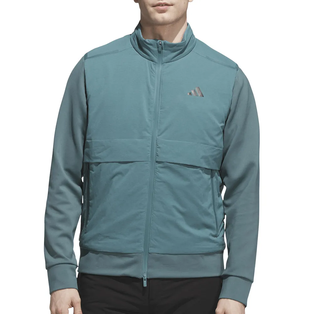 Adidas Ultimate365 Tour Frostguard Full-Zip Jacket - Preloved Teal Performance Unleashed
