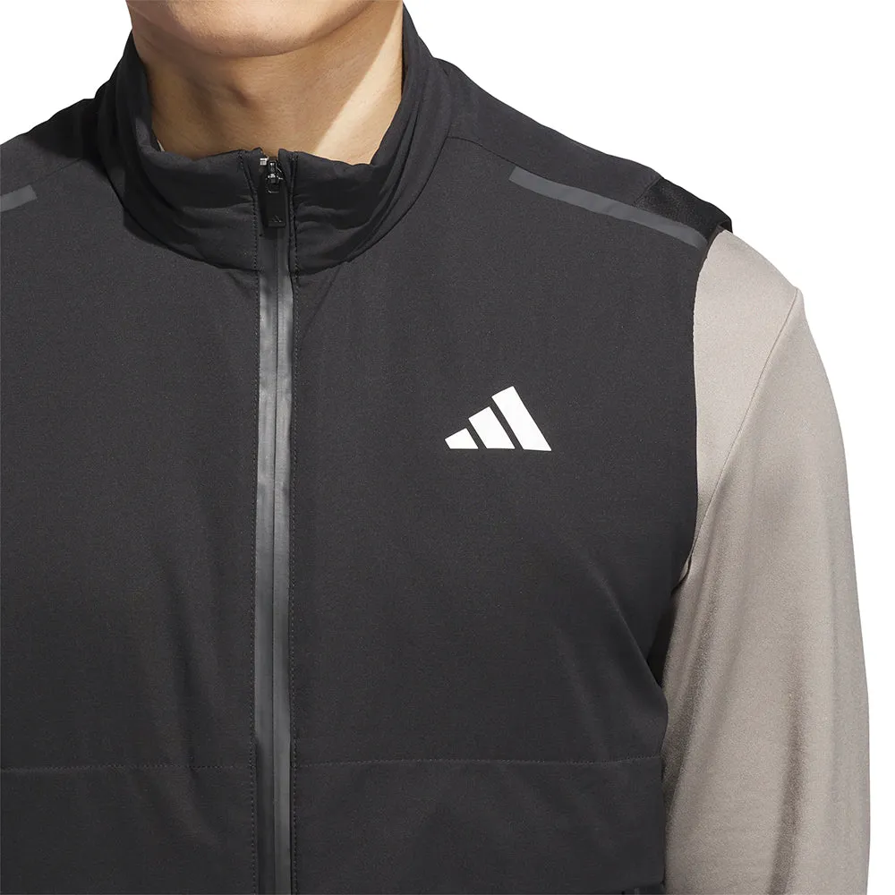 Adidas Ultimate365 Tour Frostguard Full-Zip Vest - Black Game-Changer Footwear Cyber Monday Sale