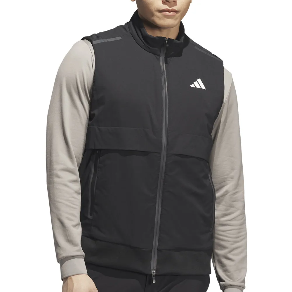 Back To School Sale Adidas Ultimate365 Tour Frostguard Full-Zip Vest - Black