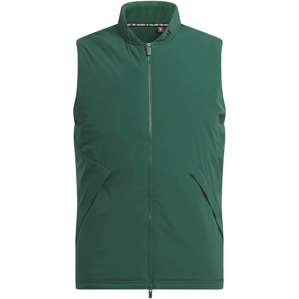 President's Day Sale Adidas Ultimate365 Tour Frostguard Padded Vest - Collegiate Green