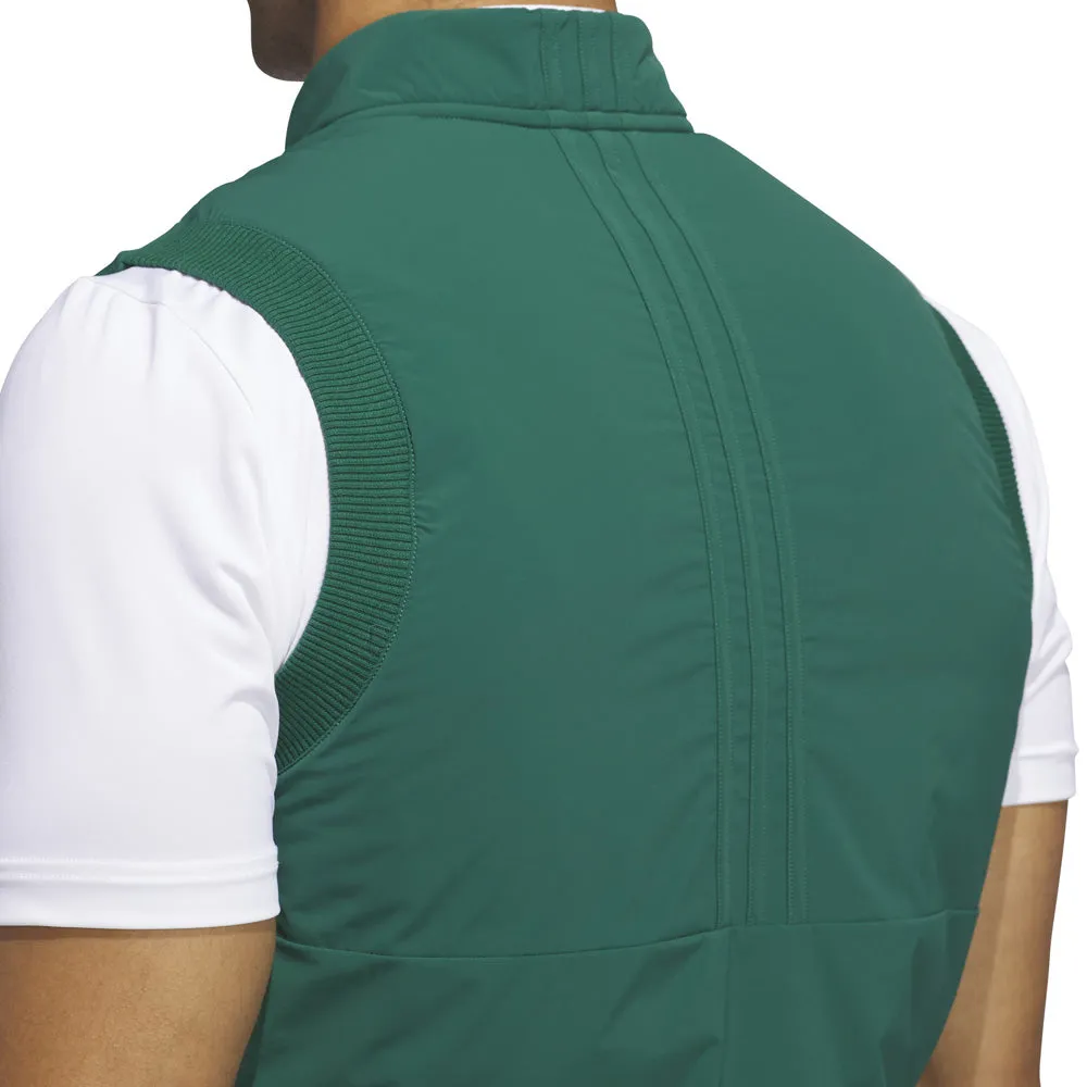 Adidas Ultimate365 Tour Frostguard Padded Vest - Collegiate Green Not for the Ordinary