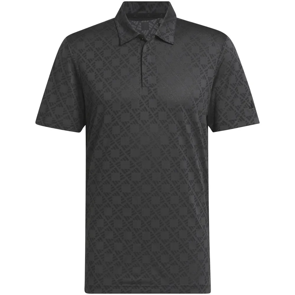 Thanksgiving Day Sale Adidas Ultimate365 Tour Heat.Rdy Jacquard Polo Shirt - Black