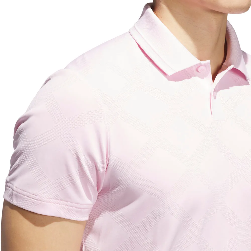 Adidas Ultimate365 Tour Nylon Polo Shirt - Clear Pink No Limits, Just Style