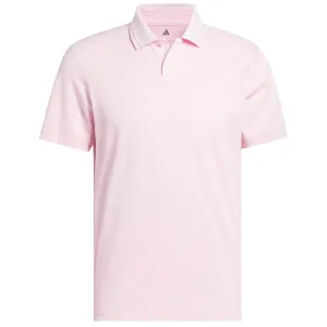 Adidas Ultimate365 Tour Nylon Polo Shirt - Clear Pink President's Day Sale