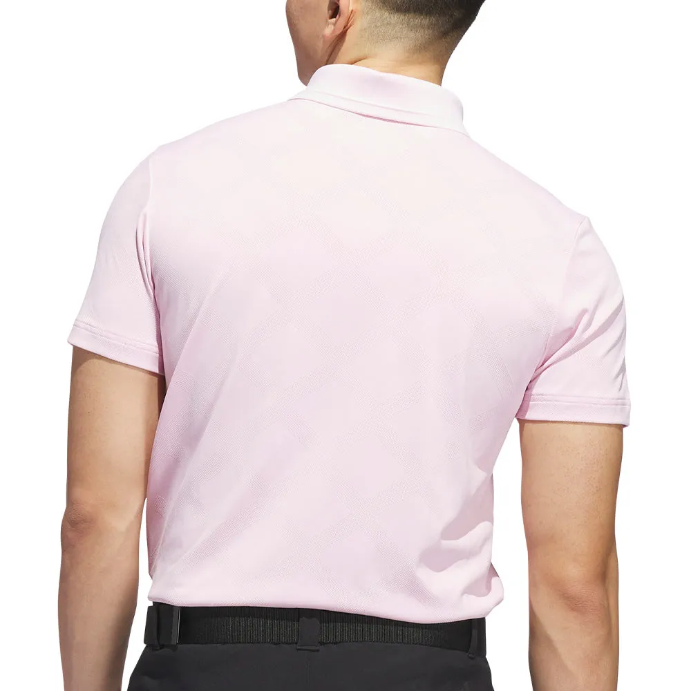 Back To School Sale Adidas Ultimate365 Tour Nylon Polo Shirt - Clear Pink