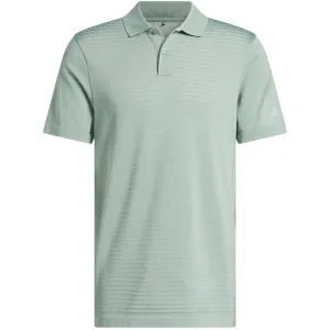 Engineered for Speed Adidas Ultimate365 Tour Seamless Polo Shirt - Silver Green