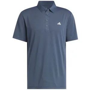 Adidas Ultimate365 Tour Texture Lc Polo Shirt - Collegiate Navy Made to Move