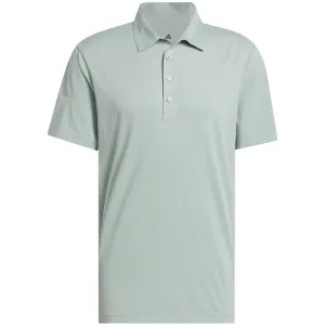 Adidas Ultimate365 Tour Texture Polo Shirt - Silver Green Affordable