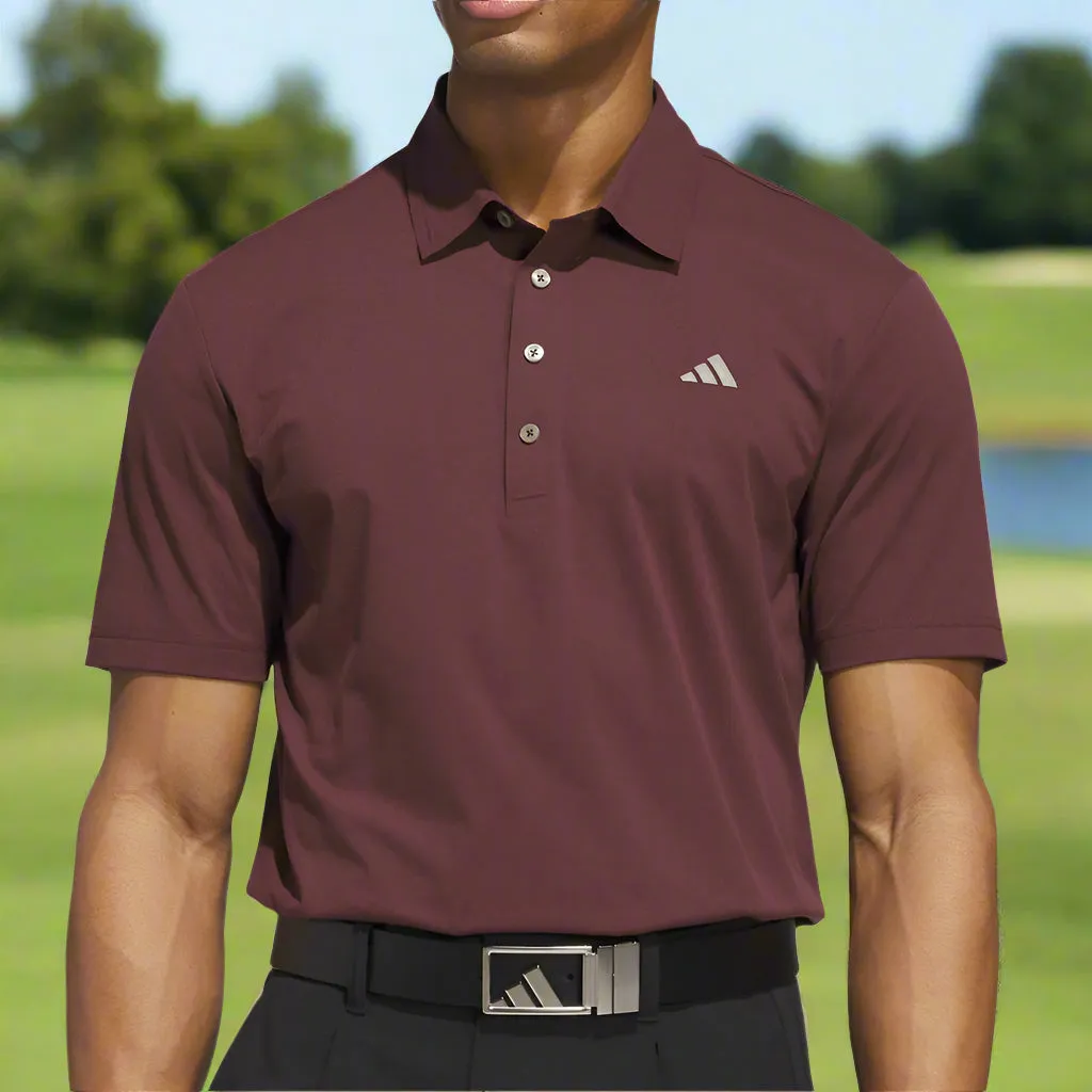 The Fast Lane Choice Adidas Ultimate365 Tour Twistknit Lc Polo Shirt - Aurora Ruby