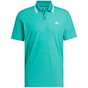 Adidas Ultimate365 Tour Twistknit Pique Polo Shirt - Pure Teal Hit Your Next Level