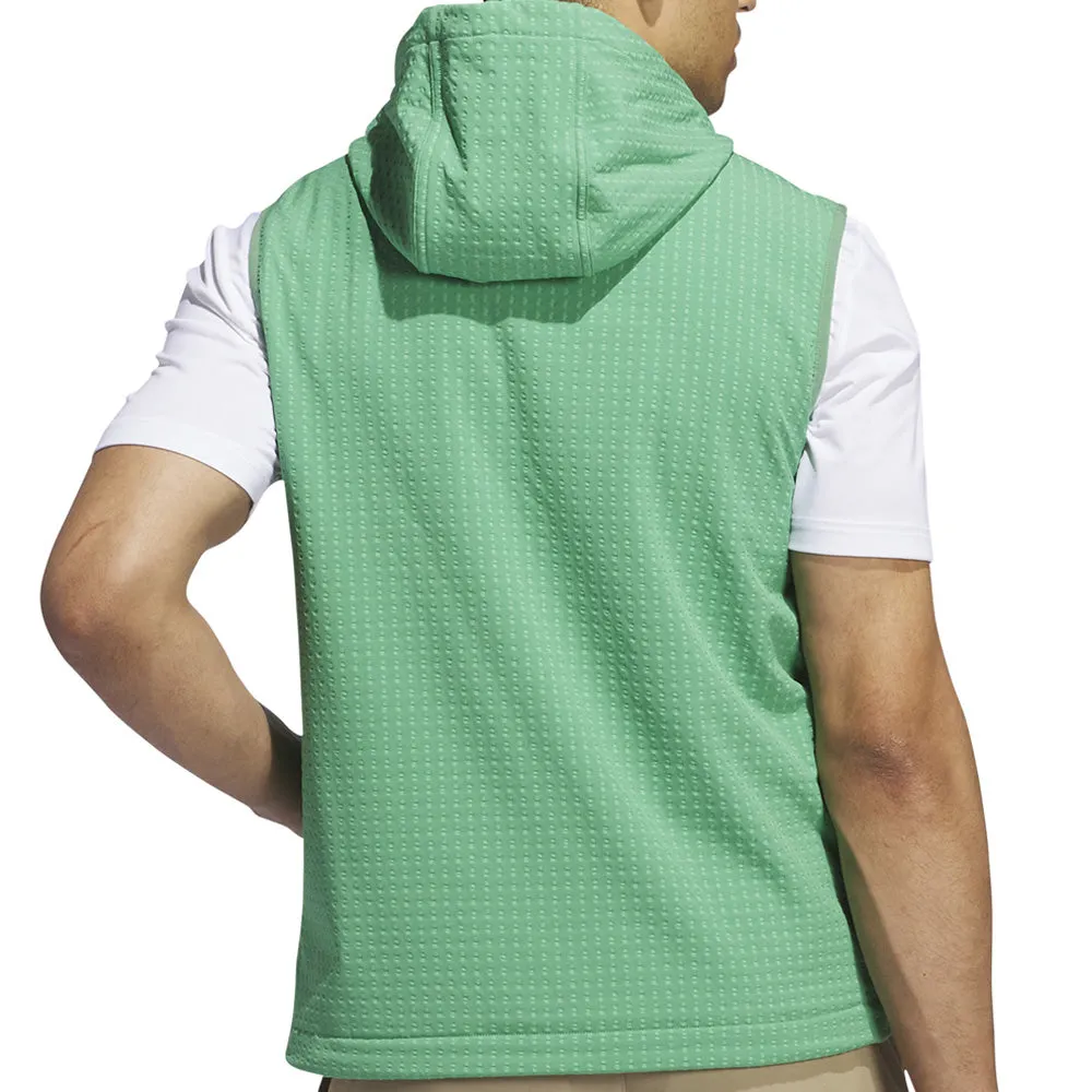 Adidas Ultimate365 Tour Wind.Rdy 1/2 Zip Vest - Preloved Green Black Friday Sale
