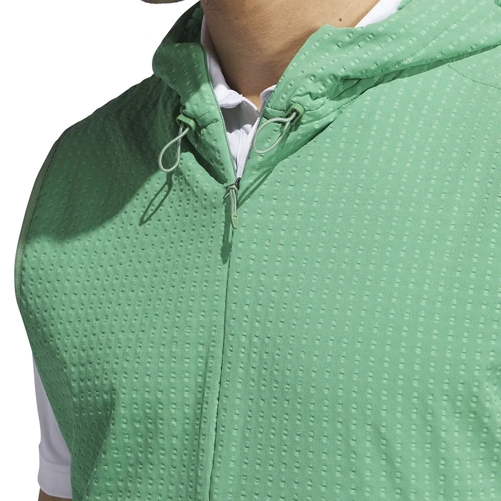 Adidas Ultimate365 Tour Wind.Rdy 1/2 Zip Vest - Preloved Green Autumn Sale