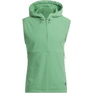 Adidas Ultimate365 Tour Wind.Rdy 1/2 Zip Vest - Preloved Green Power Every Step