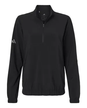 All Saints' Day Sale Adidas - Women'S Woven Half-Zip Pullover