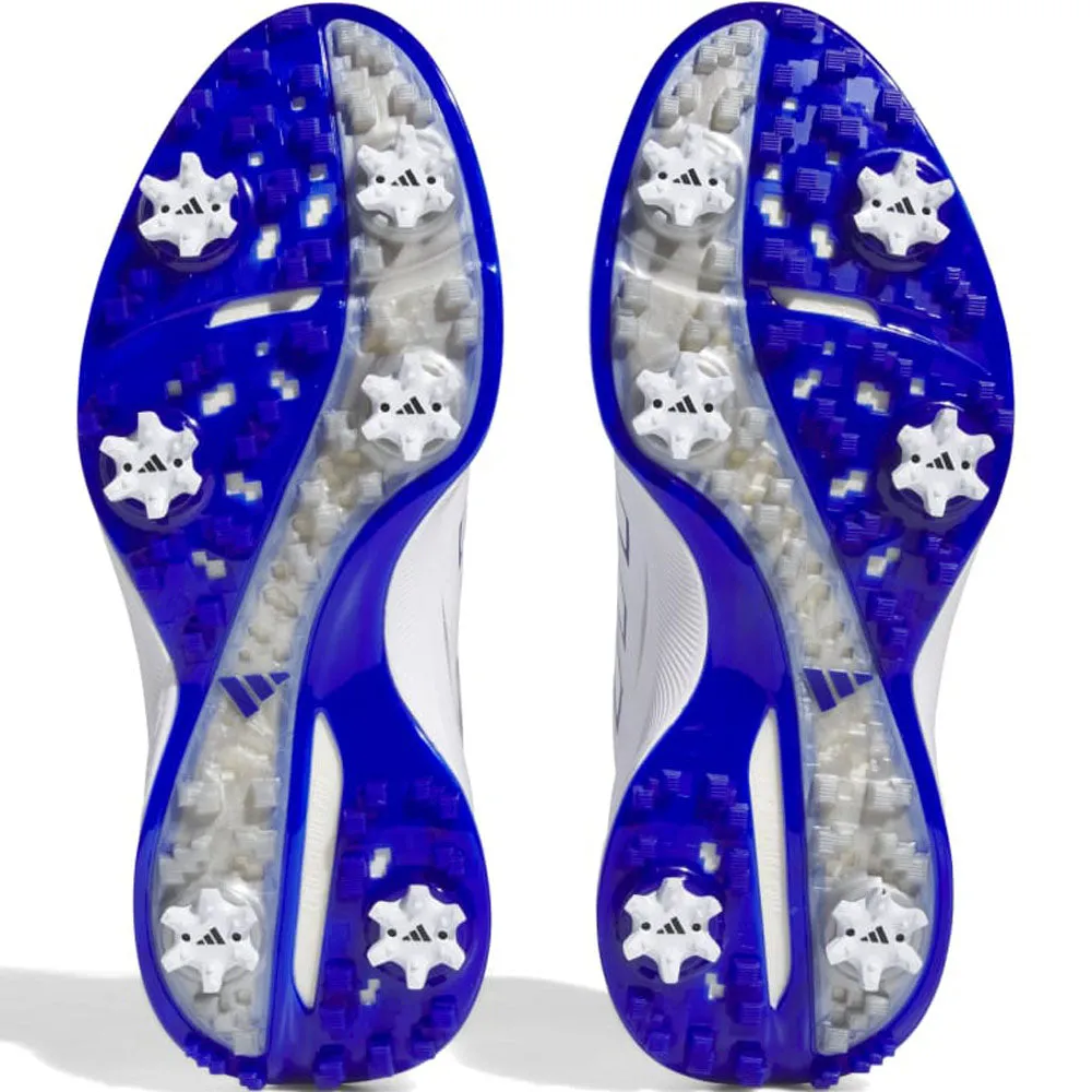 Adidas Zg23 Spiked Waterproof Shoes - Ftwr White/Blue Fusion/Lucid Blue New Year's Eve Sale Walk Loud