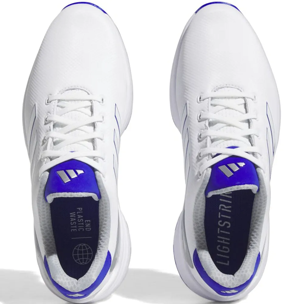 Unapologetically You Cyber Monday Sale Adidas Zg23 Spiked Waterproof Shoes - Ftwr White/Blue Fusion/Lucid Blue