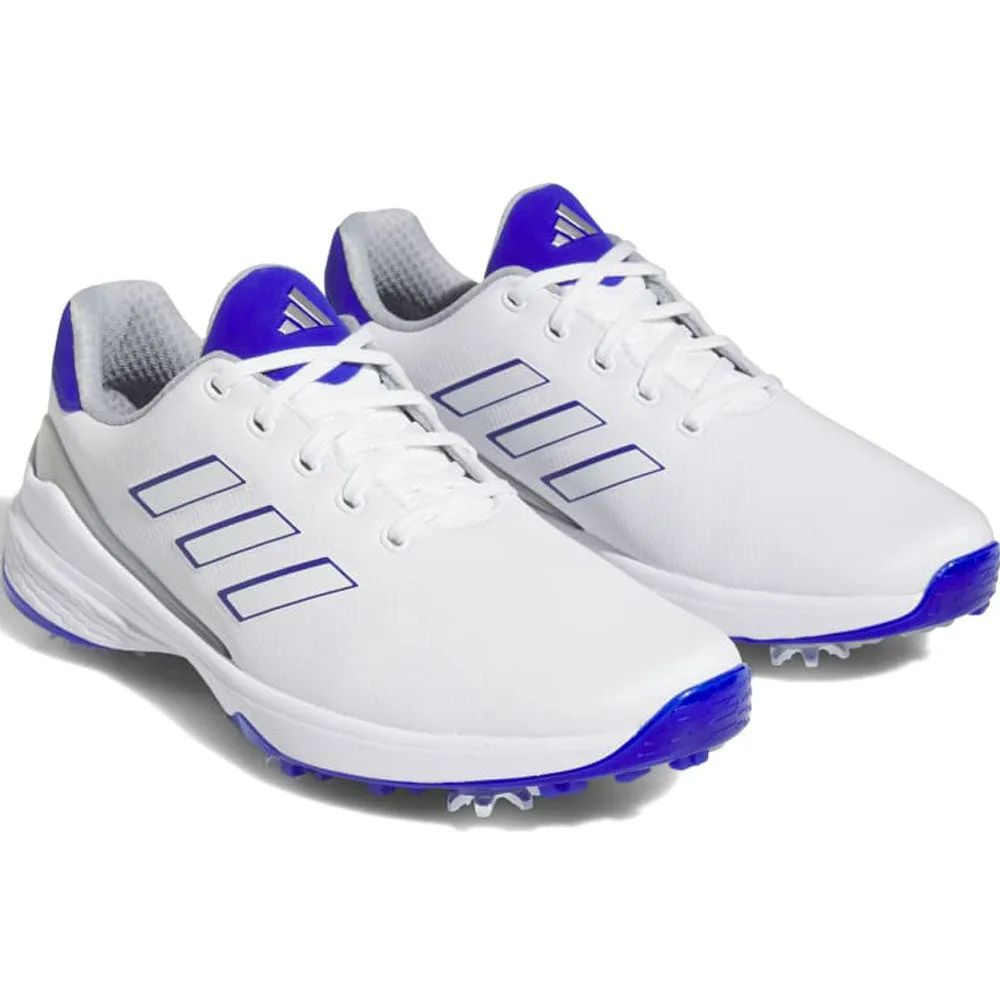 Game-Changer Footwear All Eyes on You Adidas Zg23 Spiked Waterproof Shoes - Ftwr White/Blue Fusion/Lucid Blue