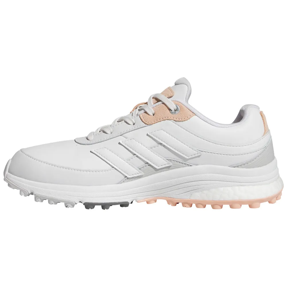Adidas Zoysia Spikeless Waterproof Ladies Shoes - Dash Grey/Crystal White/Powder Cora Rise Every Time