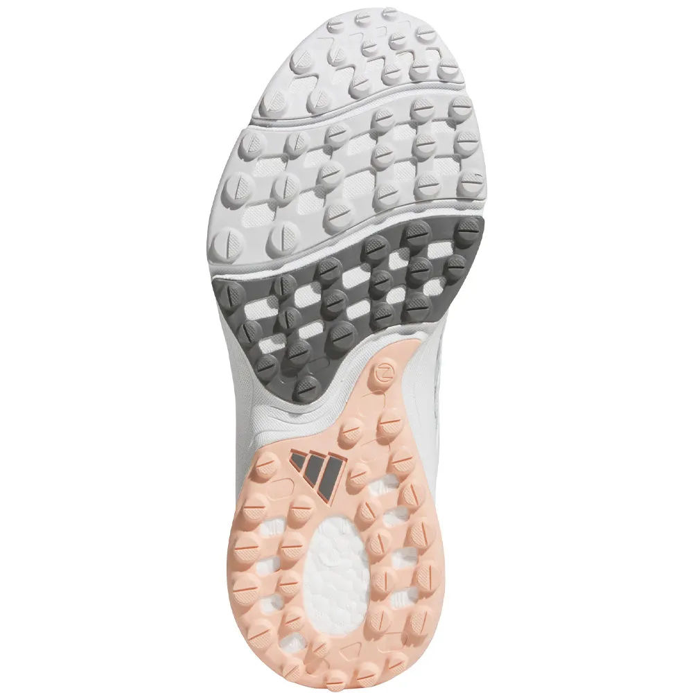 Adidas Zoysia Spikeless Waterproof Ladies Shoes - Dash Grey/Crystal White/Powder Cora Halloween Sale