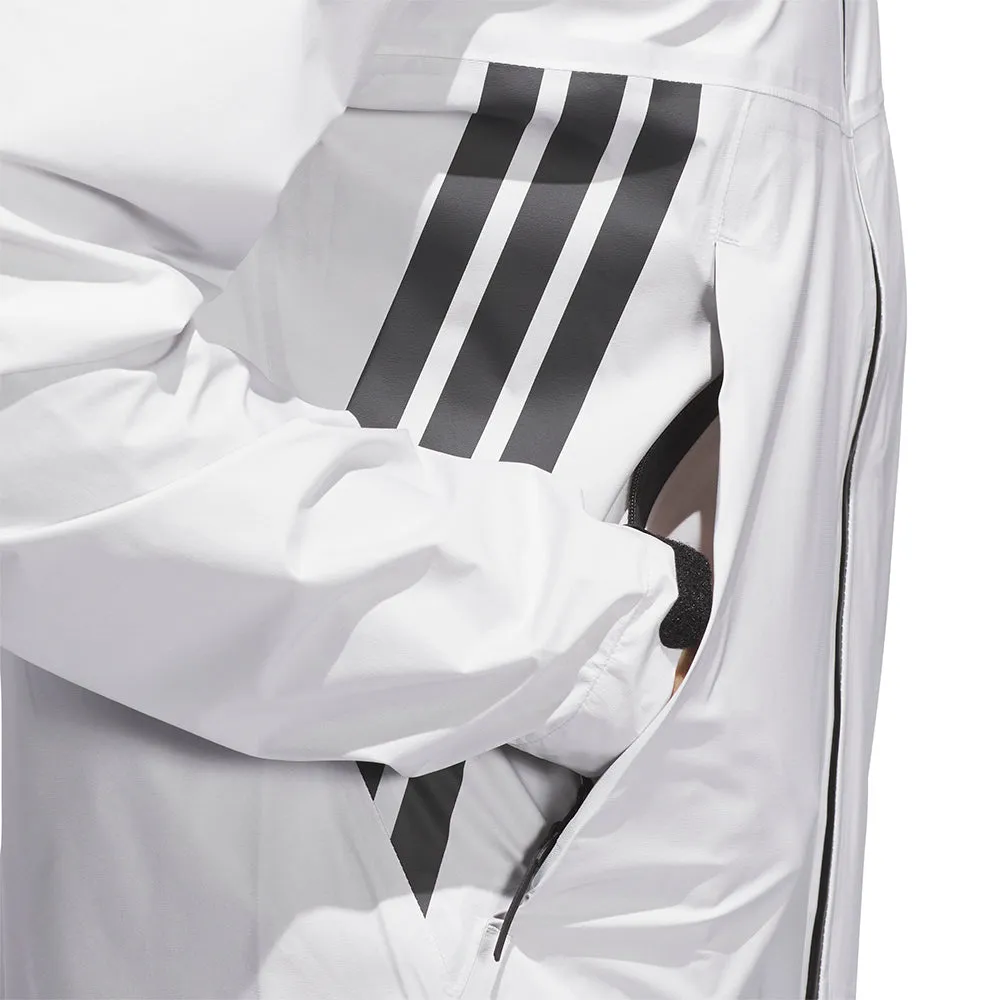 Deal Of The Century Adidas Ultimate365 Tour Climaproof  Full-Zip Waterproof Jacket - Grey One