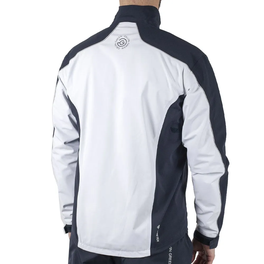 Autumn Sale Black Friday Offer Galvin Green Ace Gore-Tex Waterproof Jacket - White/Navy/Cool Grey