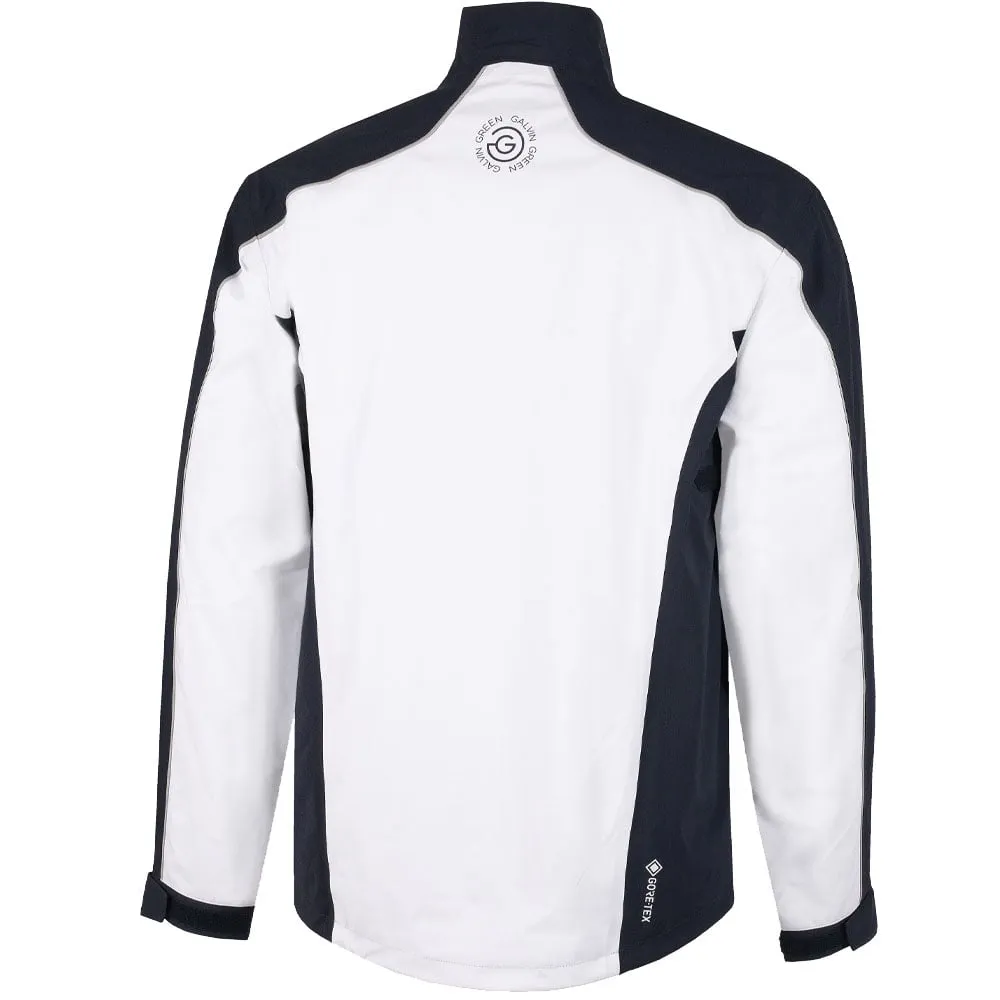 Lead with Style Galvin Green Ace Gore-Tex Waterproof Jacket - White/Navy/Cool Grey