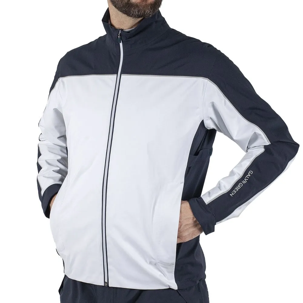 Galvin Green Ace Gore-Tex Waterproof Jacket - White/Navy/Cool Grey Steal Valentine's Day Sale