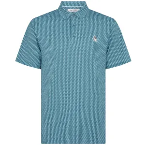 Original Penguin All Over Pete Printed Polo Shirt - Corsair Confidence Starts Here Christmas Eve Sale