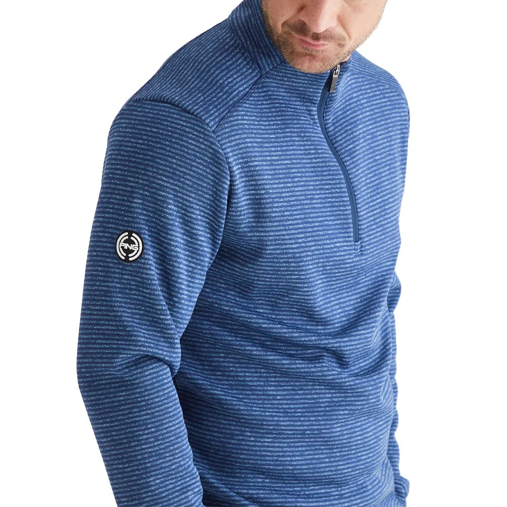 Be Unstoppable Great Value Ping Bryon 1/2 Zip Mid Layer  - Navy Multi