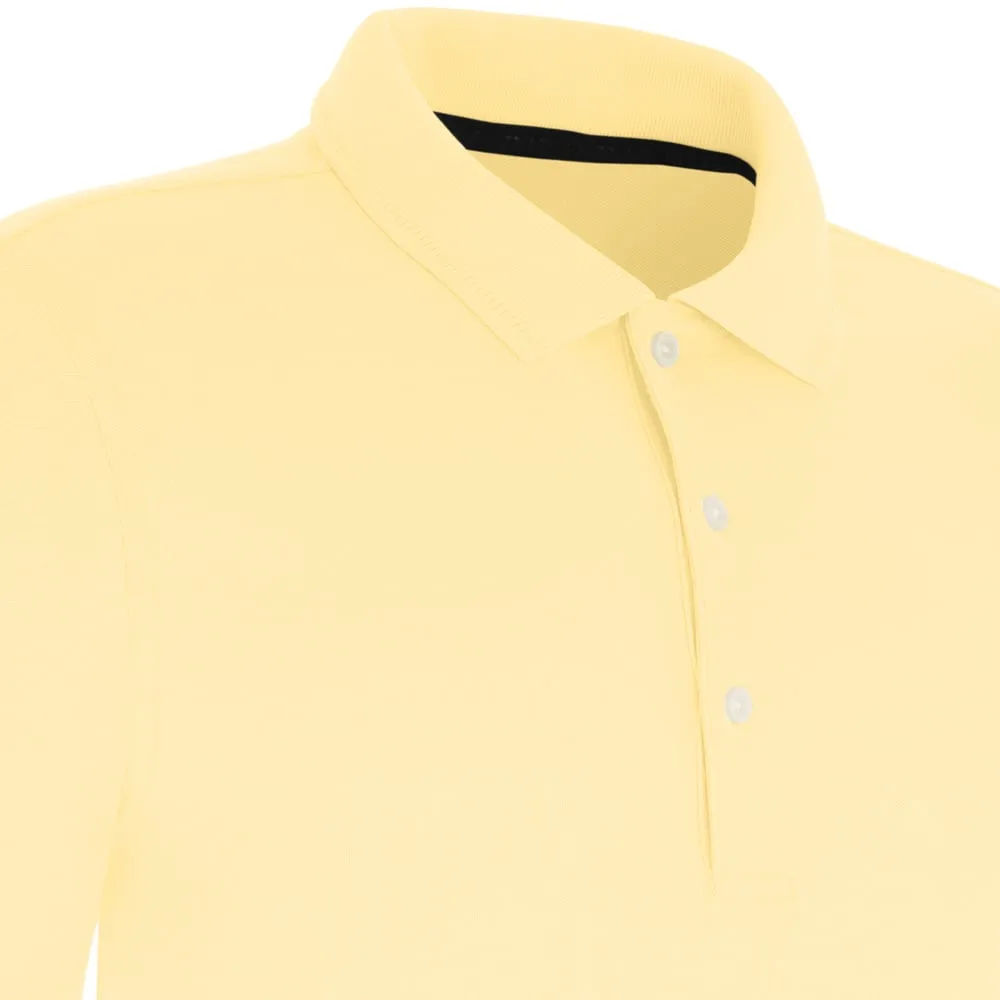 Proquip Pro Tech Plain Polo Shirt - Canary Yellow Flash Sale