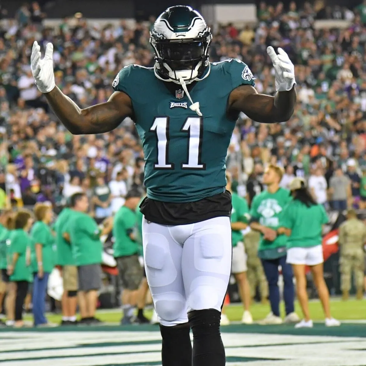 A.J. Brown Signed Philadelphia Eagles Jersey (JSA) 2019 2nd Round Pick / W.R.