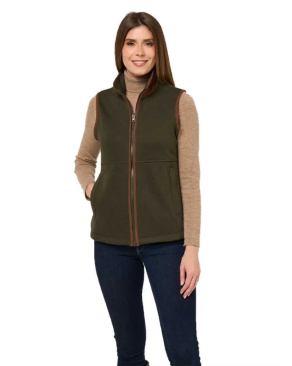 Alan Paine Aylsham Ladies Fleece Gilet Alan Paine Fleece Jackets