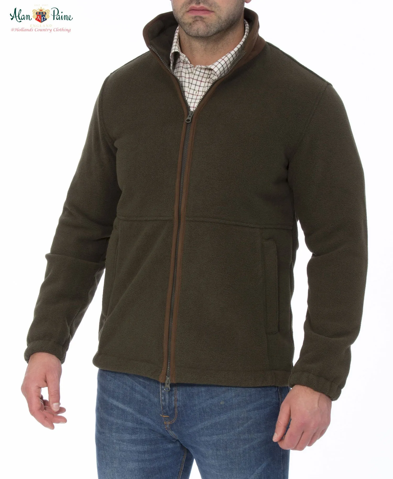 Alan Paine Aylsham Windblock Waterproof Fleece Jacket Alan Paine Fleece Jackets