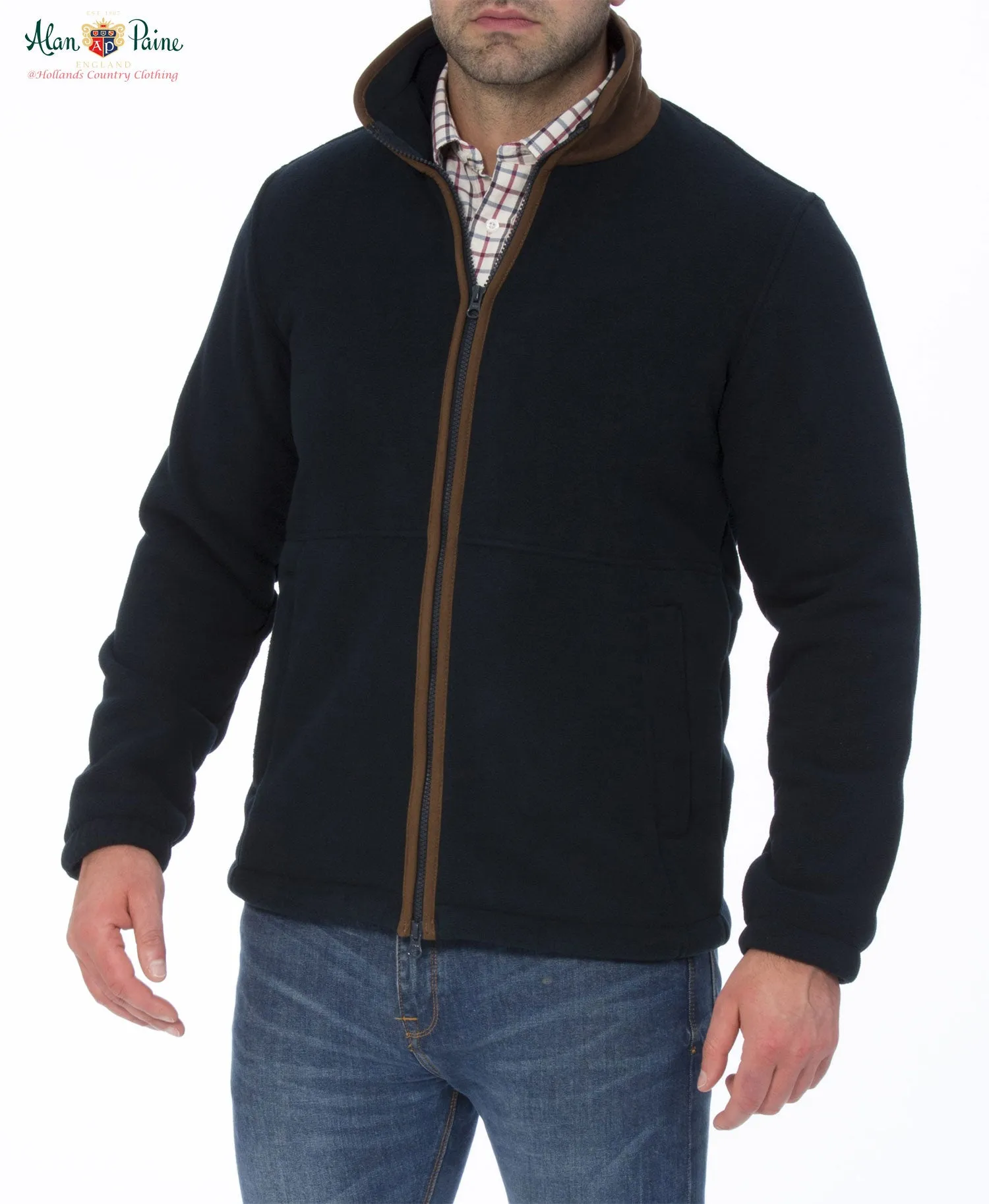 Alan Paine Aylsham Windblock Waterproof Fleece Jacket Alan Paine Fleece Jackets