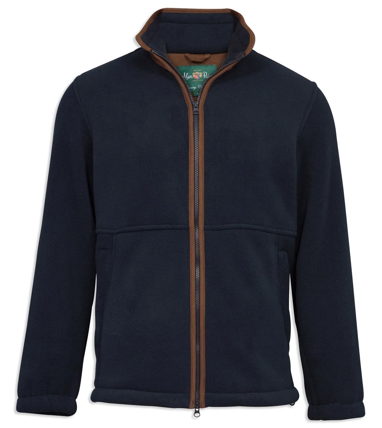 Alan Paine Aylsham Windblock Waterproof Fleece Jacket Padded Quilted Shirts Men