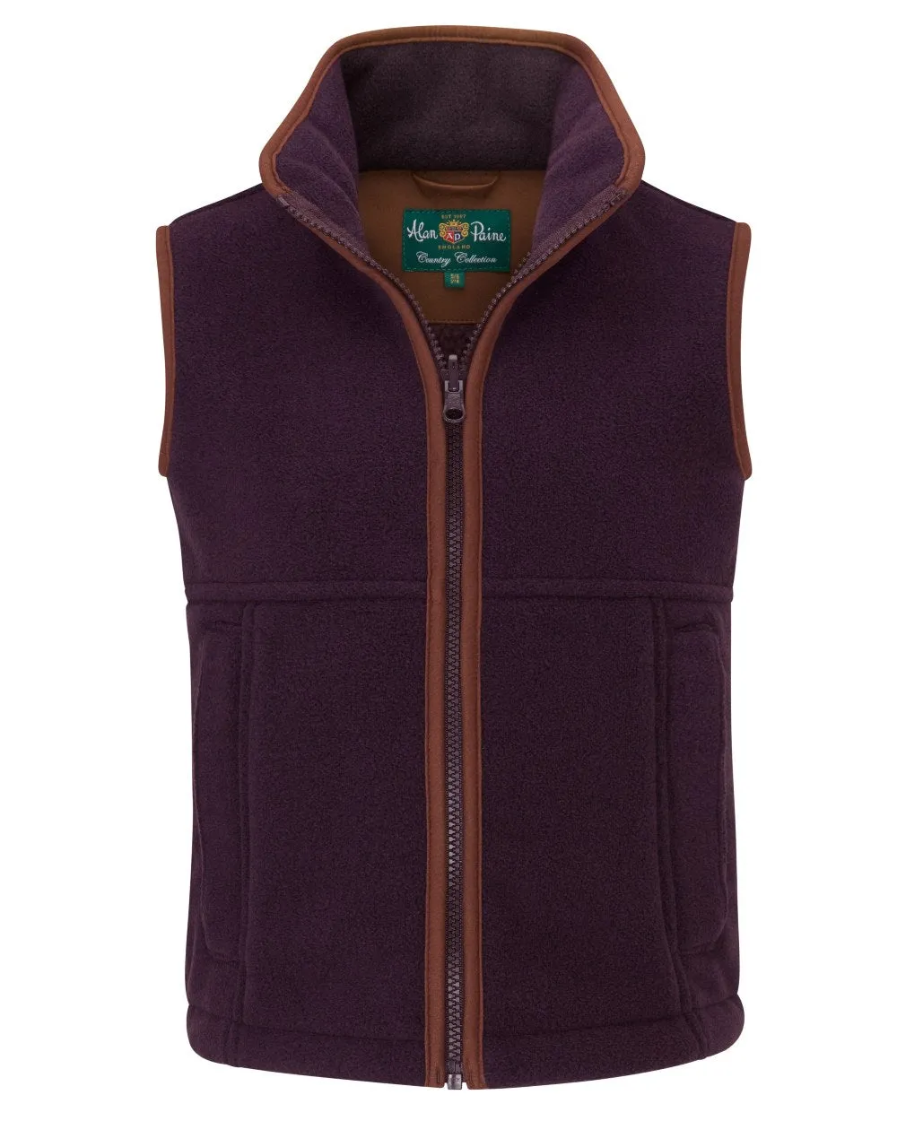 Alan Paine Childrens Aylsham Fleece Gilet Alan Paine Fleece Jackets