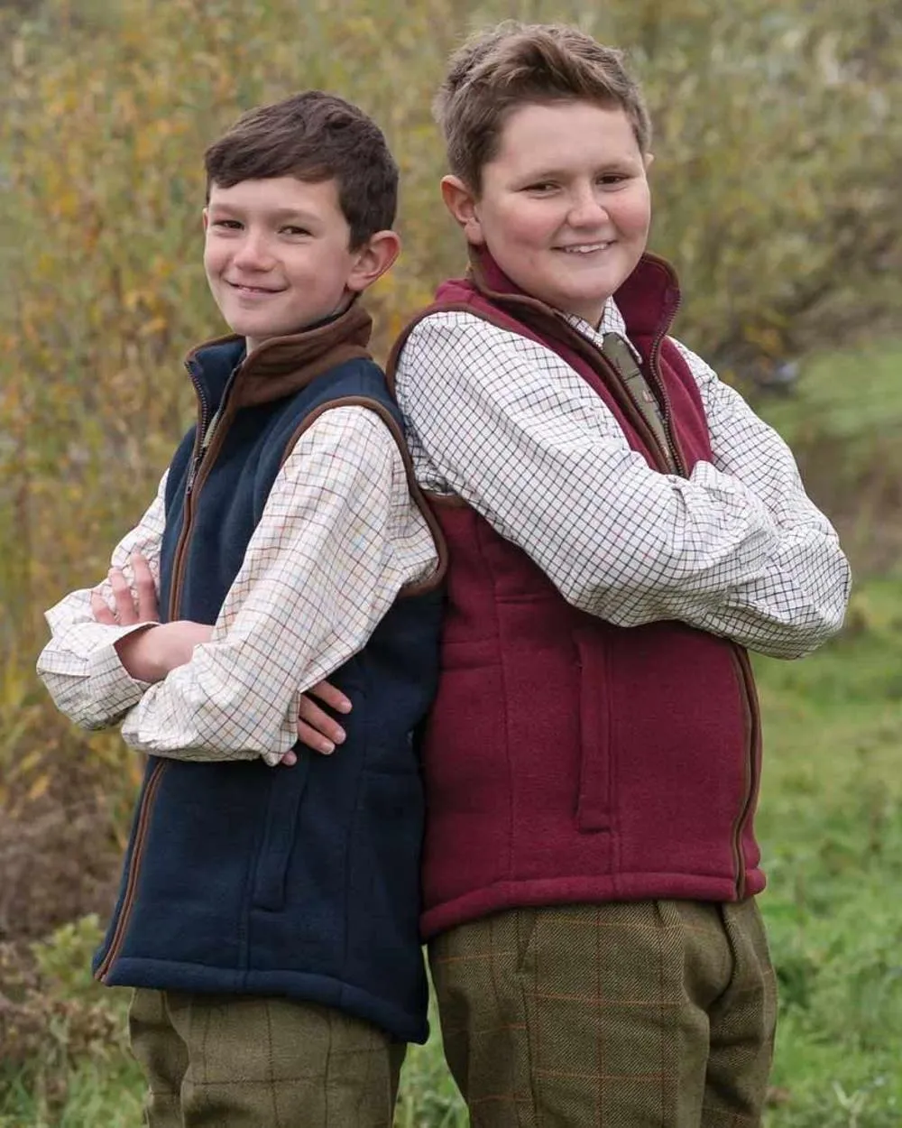 Alan Paine Childrens Aylsham Fleece Gilet Alan Paine Fleece Jackets