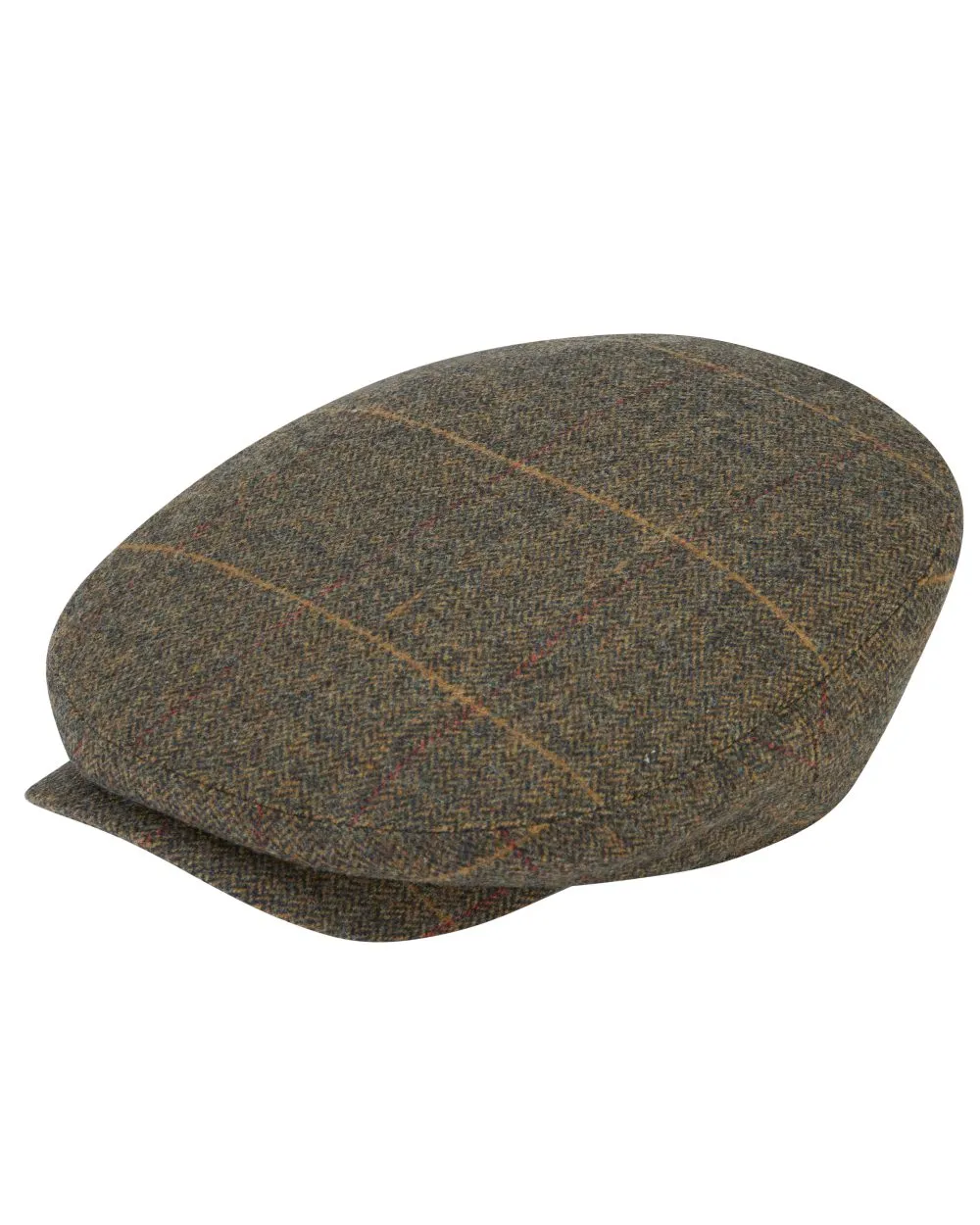 Alan Paine Combrook Balmoral Tweed Cap Shooting Wide-Brim Hats