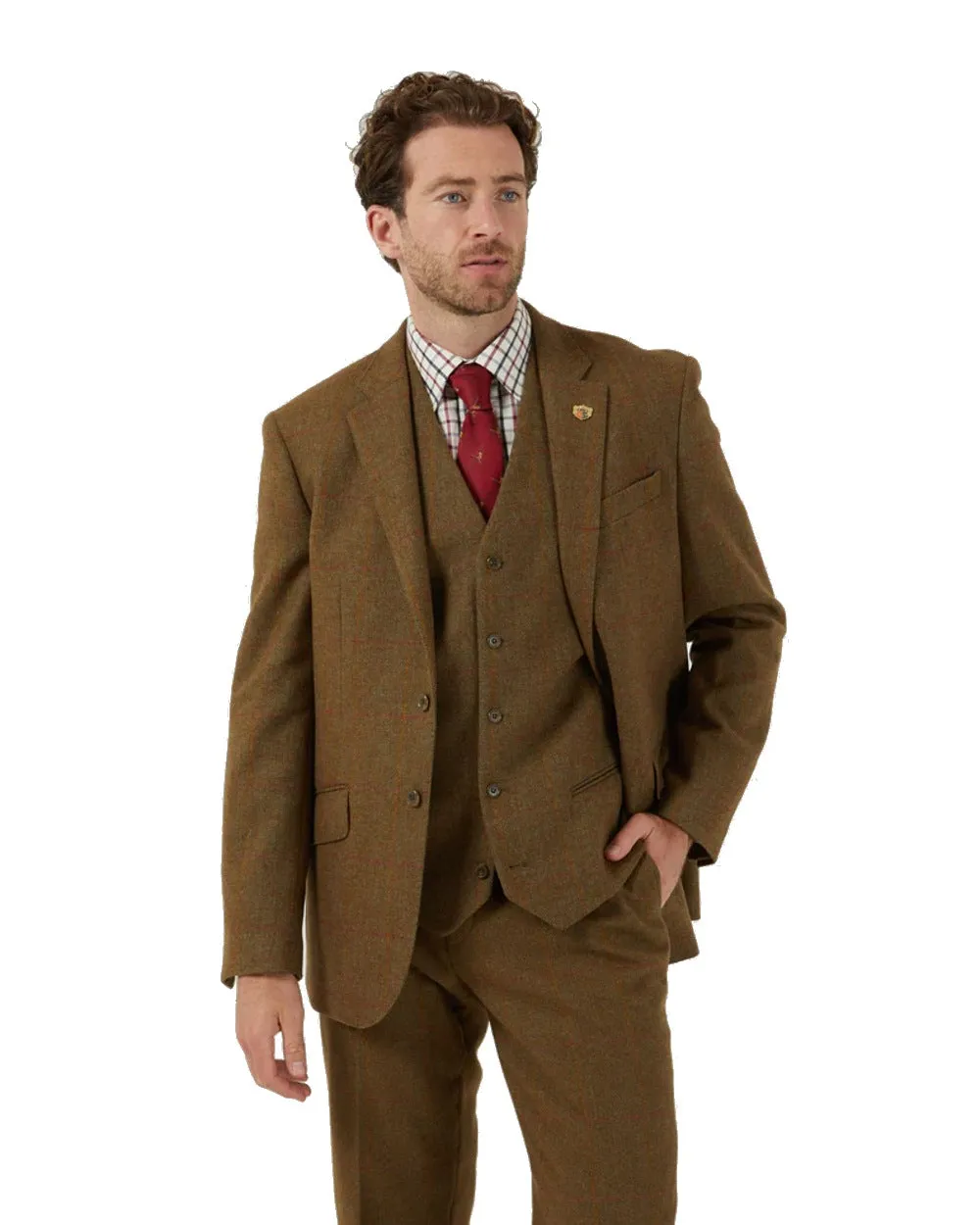 Alan Paine Combrook Mens Tweed Sports Blazer Men's Tweed Coats
