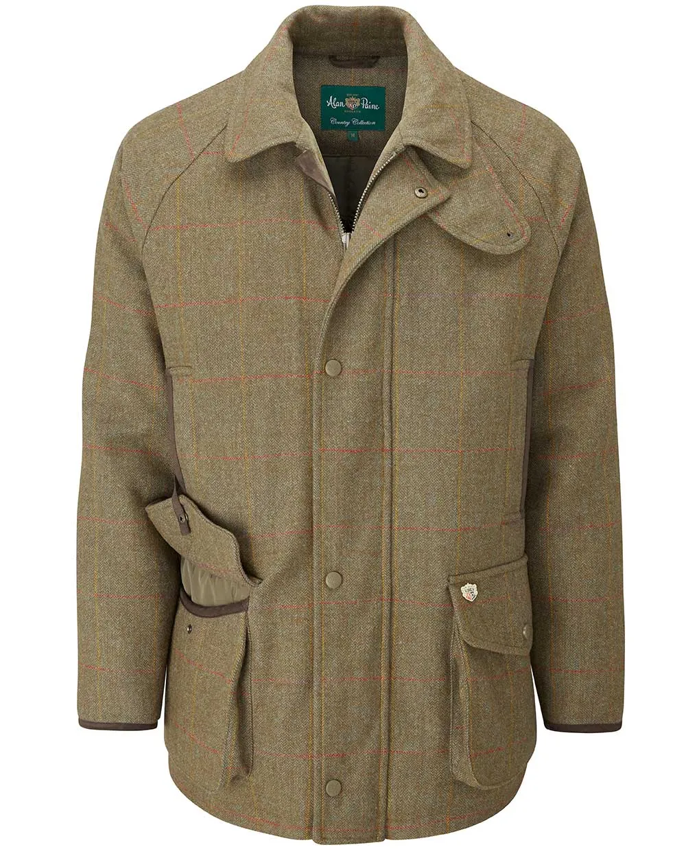 Alan Paine Combrook Tweed Waterproof Coat Clearance Field Shell Shooting Jackets
