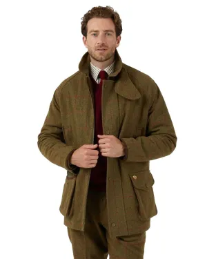 Alan Paine Combrook Tweed Waterproof Coat Field Shell Shooting Jackets