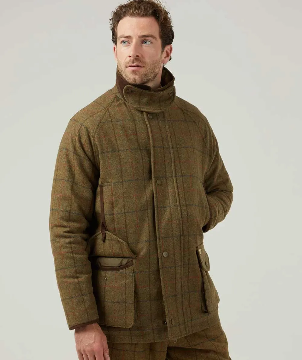 Alan Paine Combrook Tweed Waterproof Coat Men's Jackets and Coats