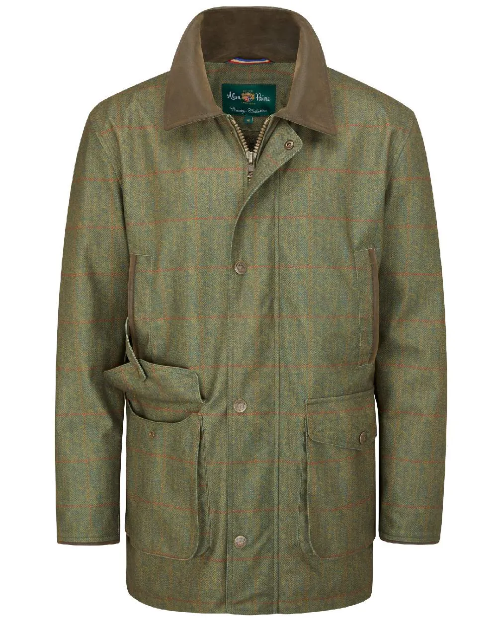 Alan Paine Didsmere Mens Technical Tweed Coat All-Purpose Men's Coats