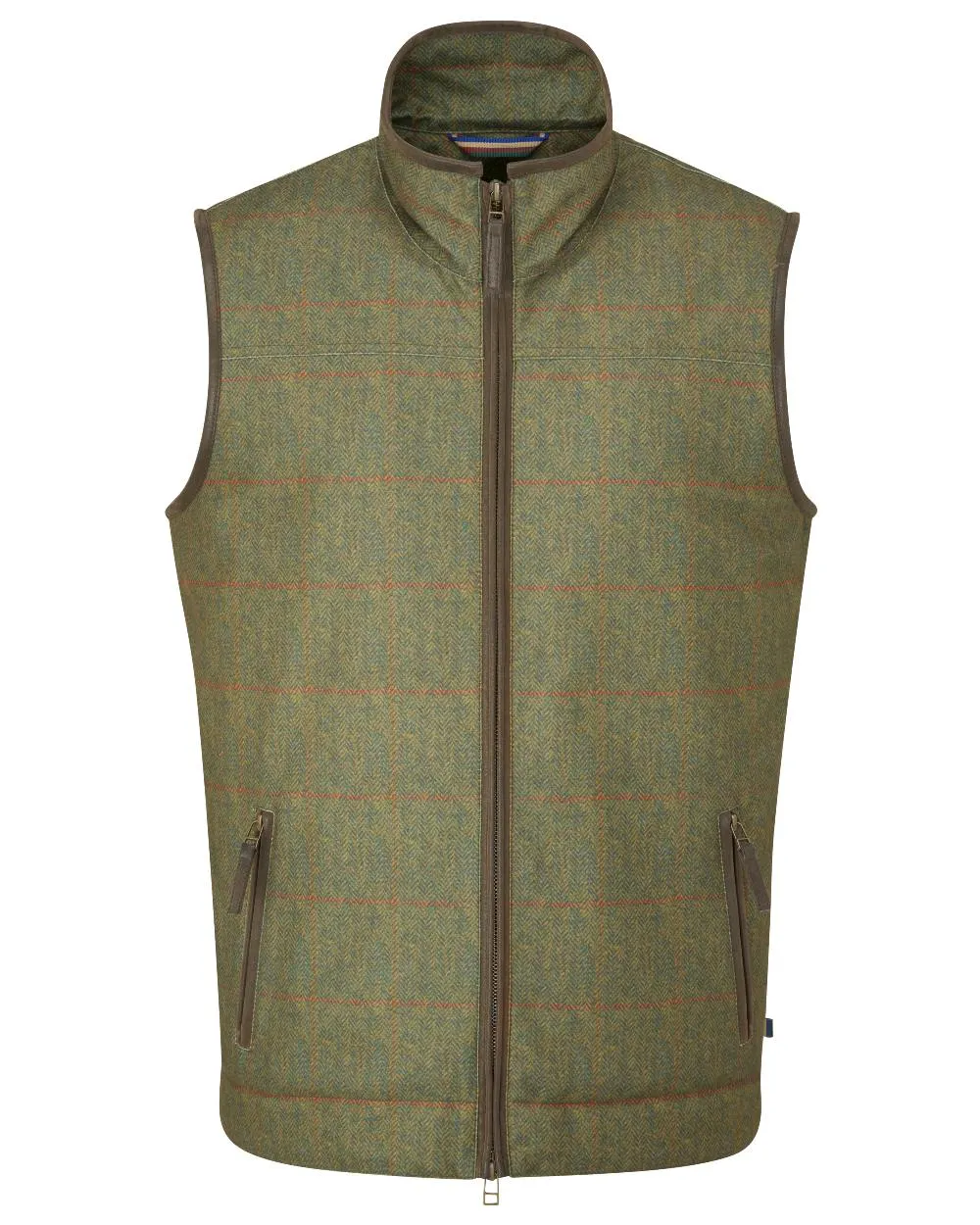 Alan Paine Didsmere Mens Technical Tweed Gilet Plain Oxford Shirts