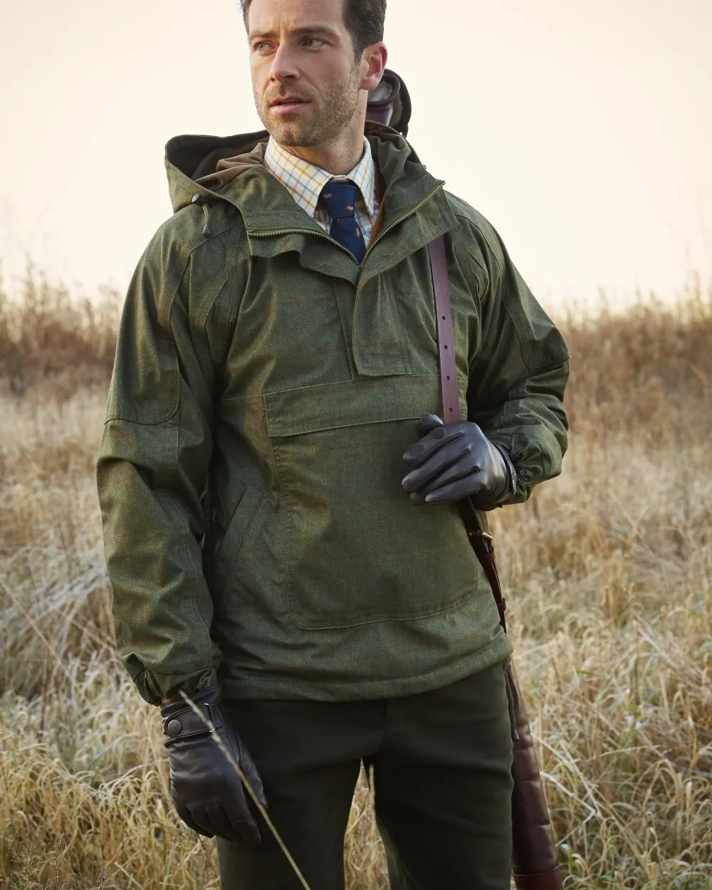 Alan Paine Didsmere Mens Technical Tweed Shooting Smock Men's Jackets and Coats
